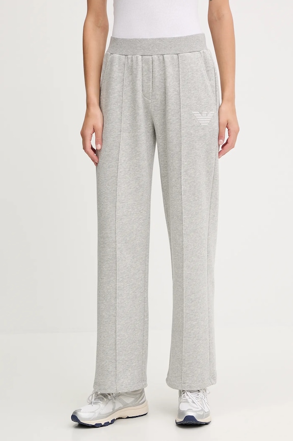 Emporio Armani Underwear pantaloni de trening tricotaj gri EW002053.AF15356