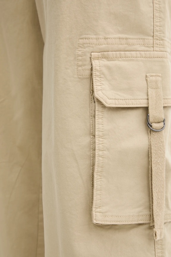 Tommy Jeans spodnie beżowy DW0DW20995