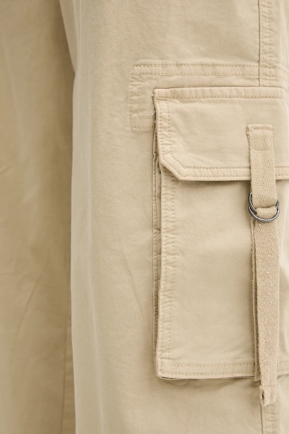 Tommy Jeans spodnie beżowy DW0DW20995