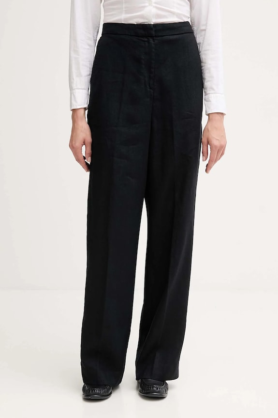 Tommy Hilfiger lennadrág szövet fekete WW0WW46823