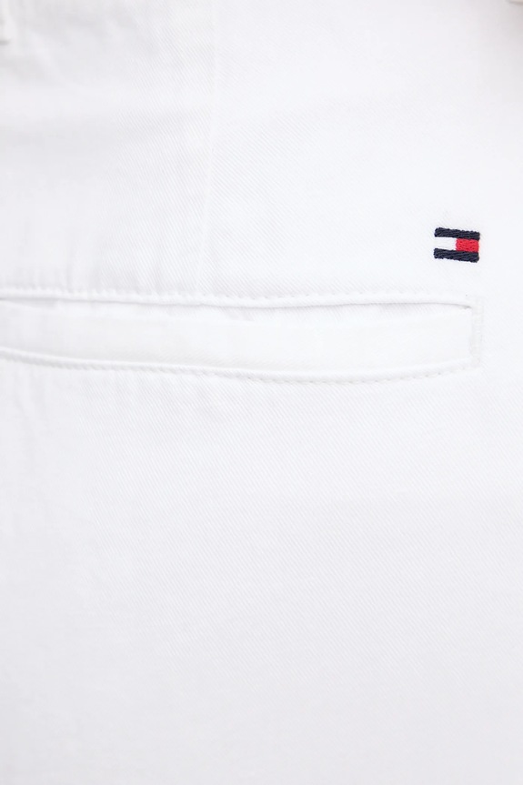 Nohavice Tommy Hilfiger biela WW0WW45780
