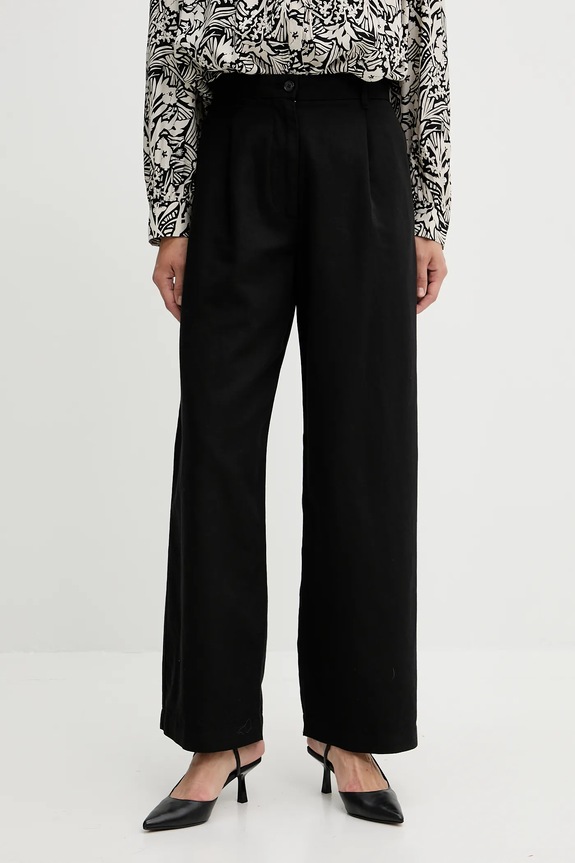 Tommy Hilfiger spodnie tkanina czarny WW0WW45780