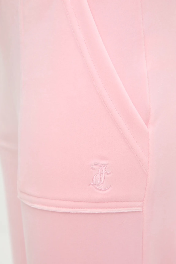 Juicy Couture melegítőnadrág DEL RAY POCKETED PANT rózsaszín JCAP180