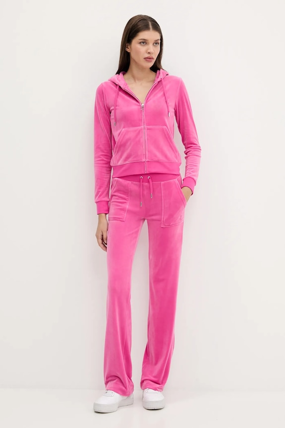 Donji dio trenirke Juicy Couture DEL RAY POCKETED PANT JCAP180 roza SS26