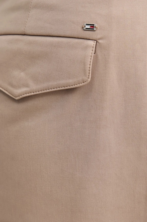 Tommy Hilfiger spodnie beżowy WW0WW45791