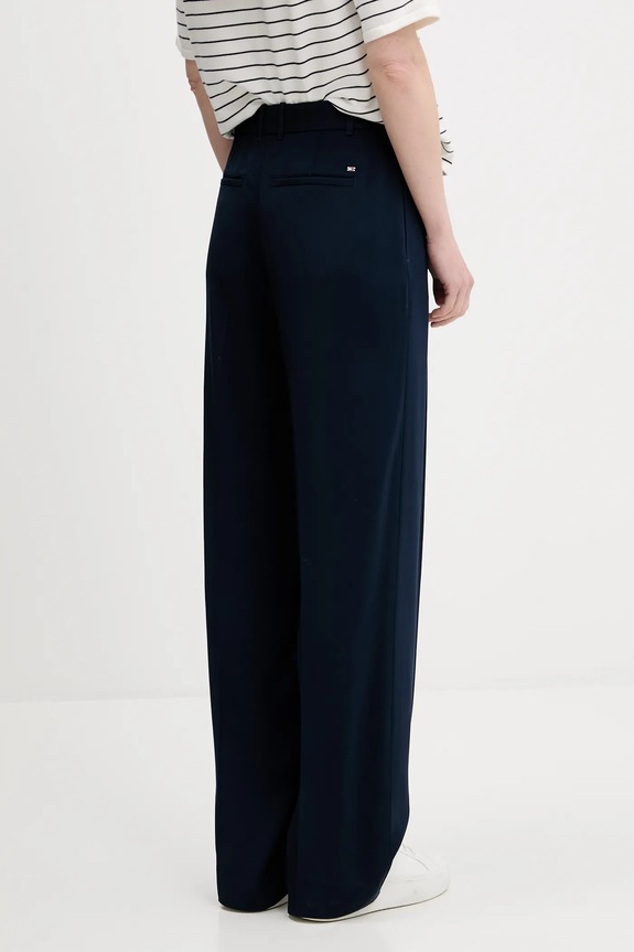 Oblečenie Nohavice Tommy Hilfiger WW0WW46749 tmavomodrá