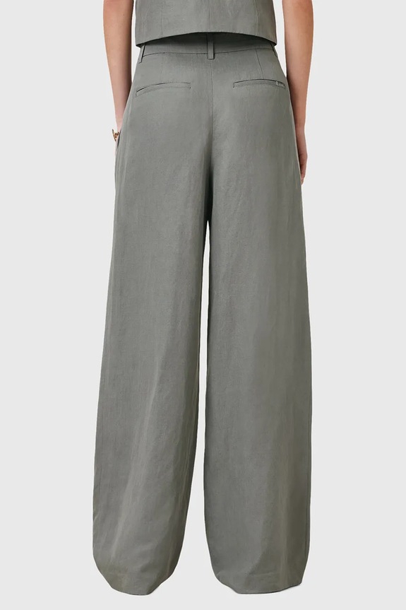 Kalhoty AllSaints AVERIE W045QC šedá