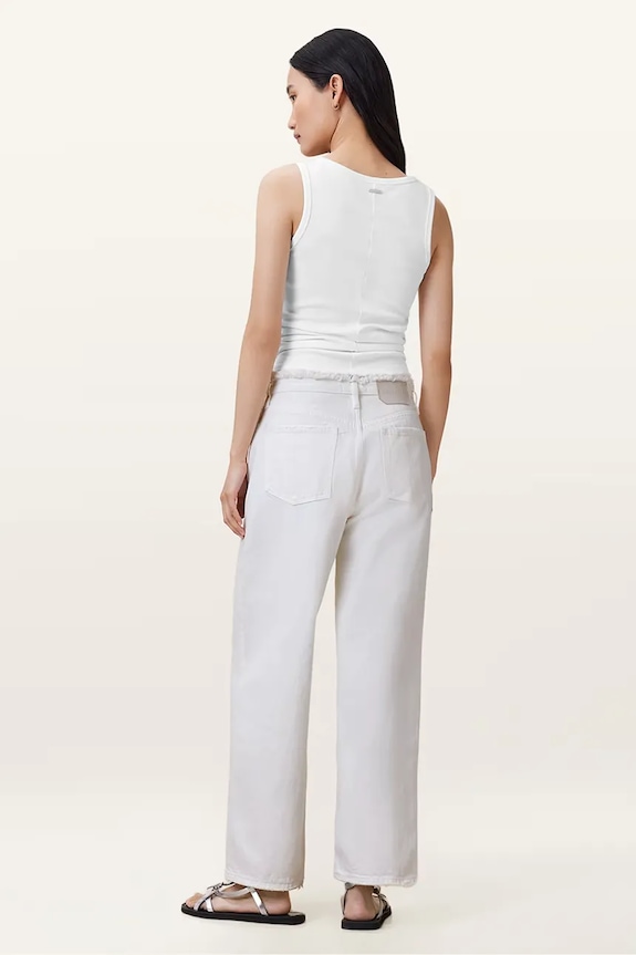 AllSaints pantaloni din bumbac BLAKE W091EC