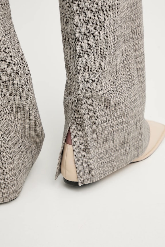 PS Paul Smith pantaloni cu lână bej W2R.358T.T31313