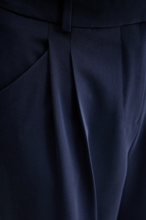 HUGO pantaloni Haviri 50542661 bleumarin