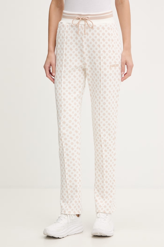 Guess pantaloni tuta NEW AGGIE maglia beige V5YB20.KB212