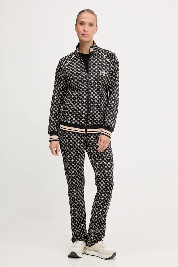 Guess spodnie dresowe NEW AGGIE V5YB20.KB212 czarny SS26