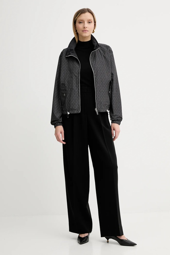 Παντελόνι MICHAEL Michael Kors MR530RCENX μαύρο AW25