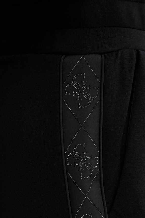 Παντελόνι φόρμας Guess NEW VICTOIRE μαύρο W5YB11.KBYE2