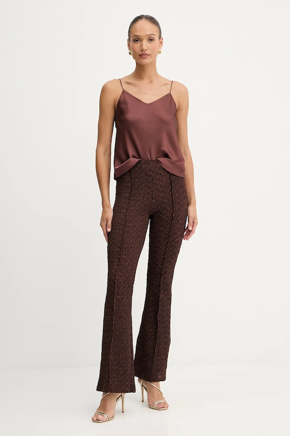 Hlače Guess NALENY W5YB72.KCYE2 rjava AW25