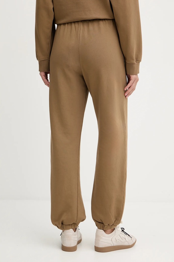 Îmbrăcăminte Pinko pantaloni de trening din bumbac 105508.A2RB maro