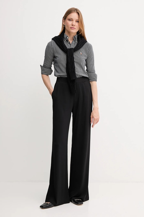Брюки OUI 93781 чёрный AW25