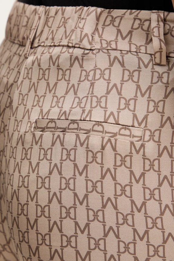Marciano by Guess spodnie LOREDANA brązowy 5YGB24.7298A