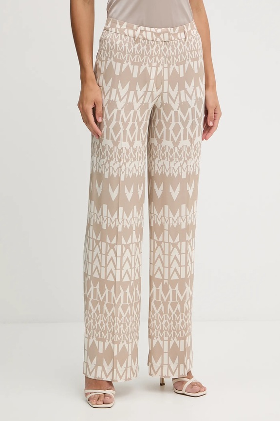 Marciano by Guess pantaloni BRITNEY alta beige 5YGB21.7352A