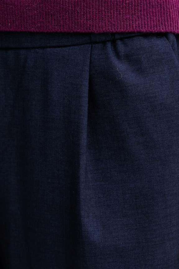 United Colors of Benetton pantaloni pentru femei bleumarin 4962DF079