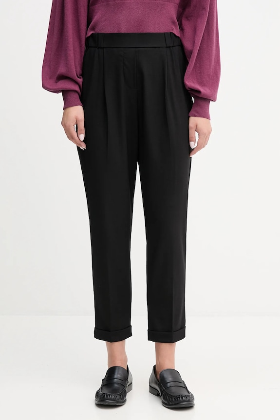 United Colors of Benetton spodnie damskie z elastanem czarny 4962DF079