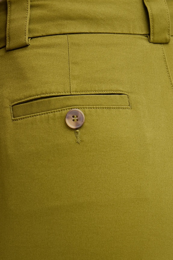 United Colors of Benetton slim fit hlače za žene zelena 4FRXDF096