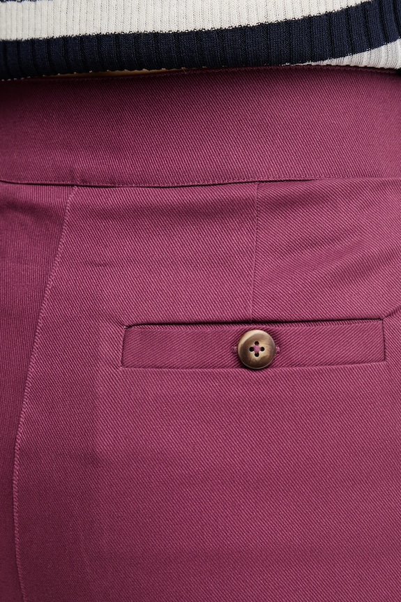 Nohavice United Colors of Benetton fialová 4SJCDF07J