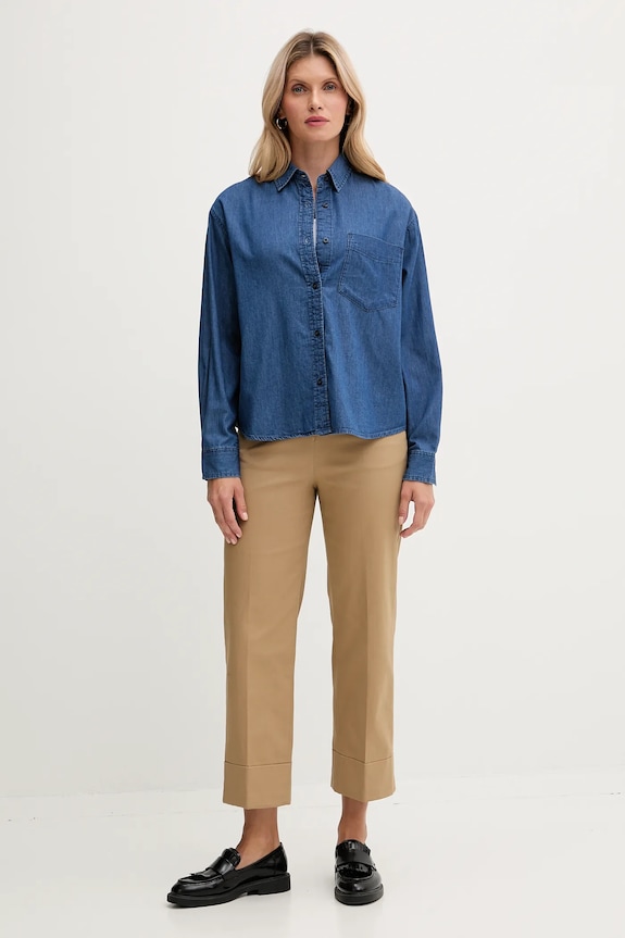 Παντελόνι United Colors of Benetton 4SJCDF07J μπεζ AW25
