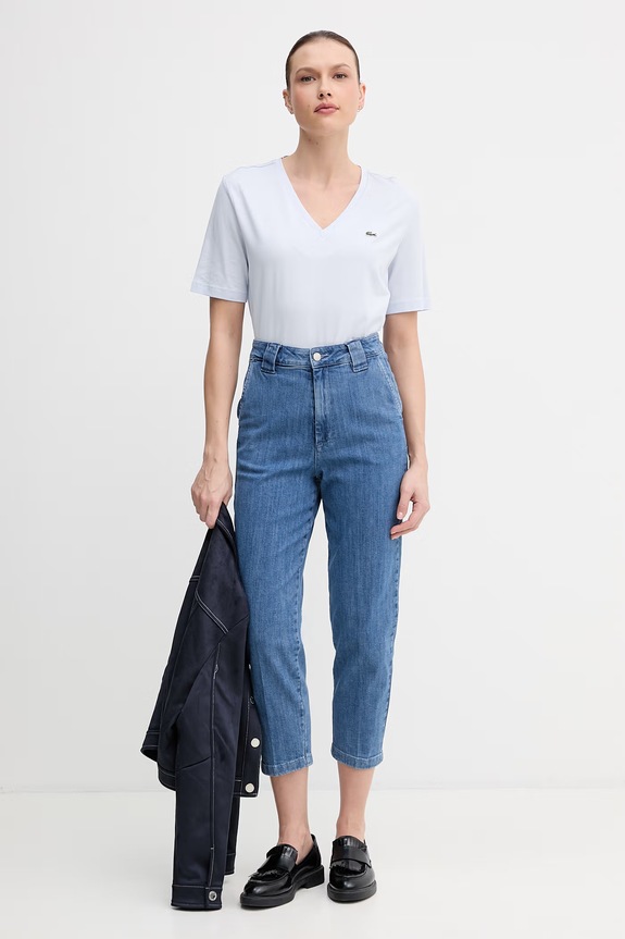 United Colors of Benetton chino traperice ženske 4TUTDF09X plava SS26