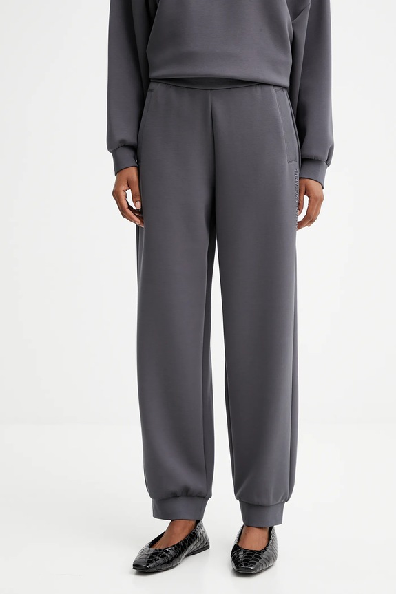 Tepláky Armani Exchange nášivka šedá XW001011.AF16111