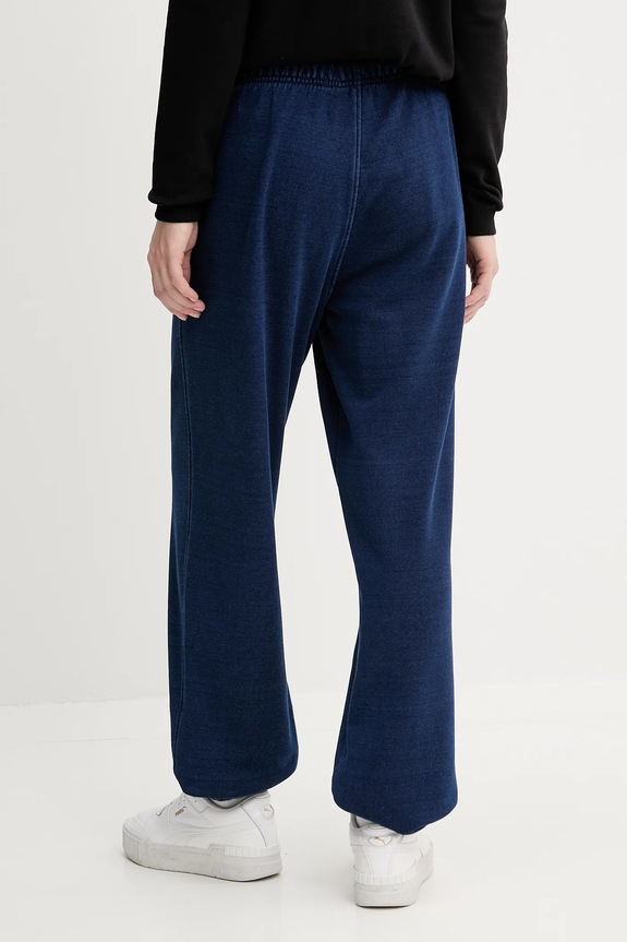 Odzież Guess Jeans spodnie dresowe bawełniane W5YB65.KCXQ1 granatowy