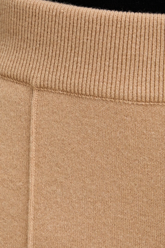 Μάλλινο παντελόνι Patou μπεζ KN2998041