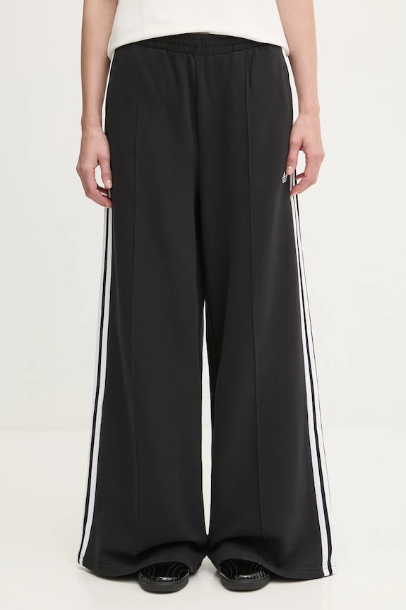 adidas Originals cotton joggers 3-Stripes cotton black JV7473