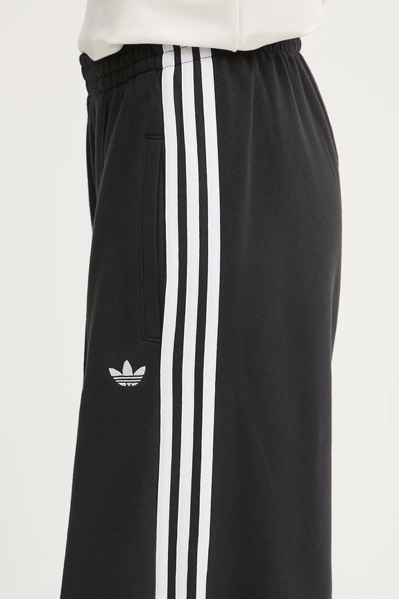 adidas Originals cotton joggers 3-Stripes black JV7473