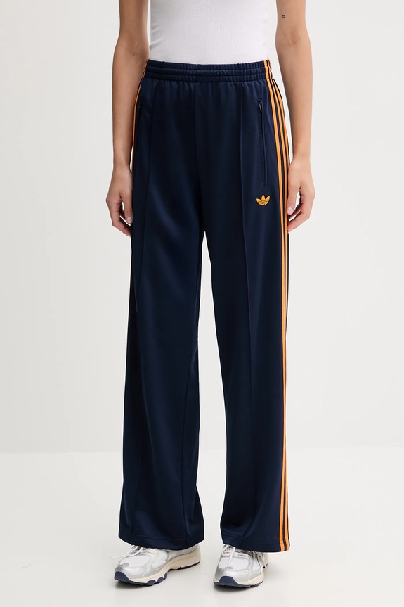 adidas Originals melegítőnadrág Firebird mintás sötétkék JW1229