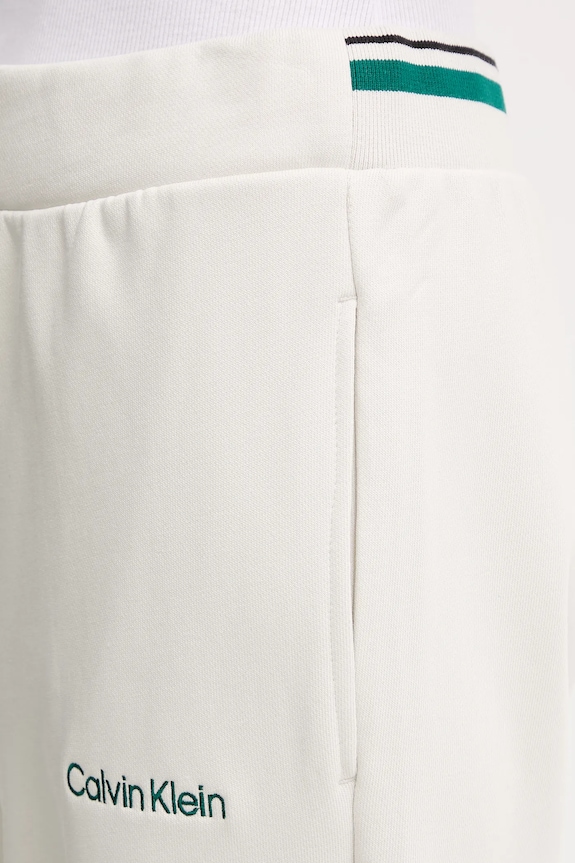 Calvin Klein Performance spodnie dresowe beżowy LVGWF5P627