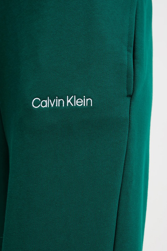 Calvin Klein Performance pantaloni tuta verde LVGWF5P627