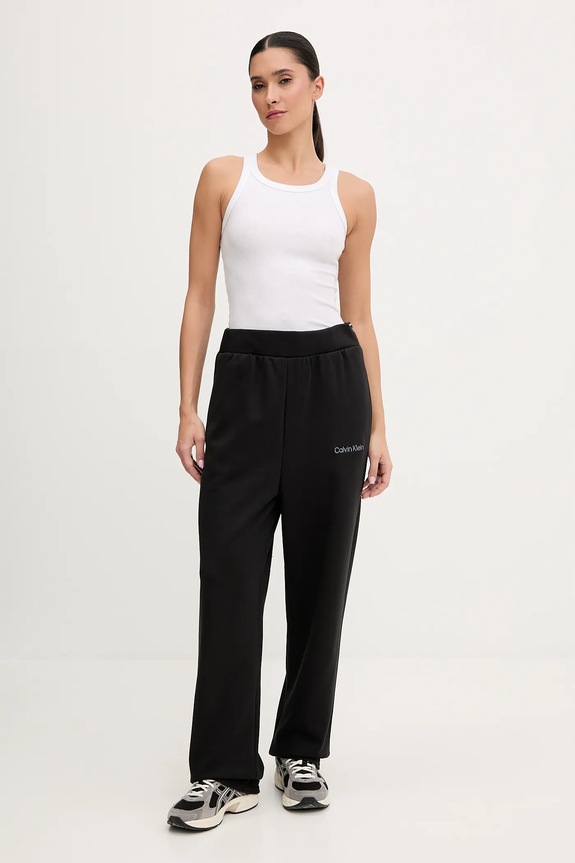 Παντελόνι φόρμας Calvin Klein Performance LVGWF5P627 μαύρο AW25