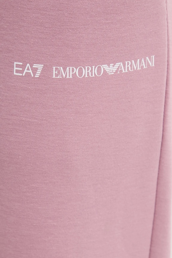 EA7 Emporio Armani pantaloni de trening roz AF10443.7W000801