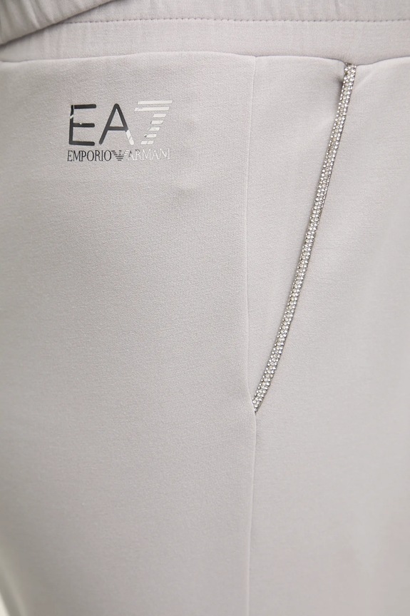 Спортивні штани EA7 Emporio Armani сірий AF12643.7W000446
