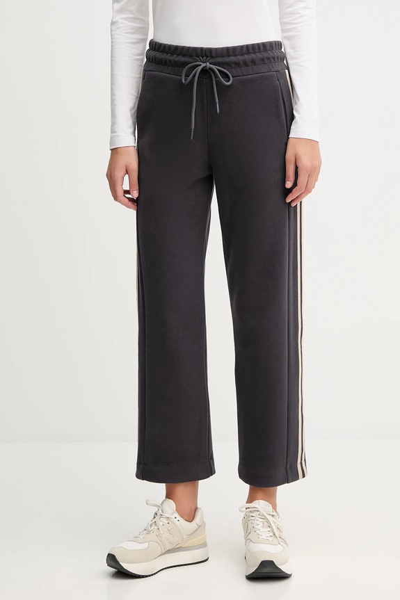 EA7 Emporio Armani pantaloni de trening tricotaj gri AF15528.7W000568