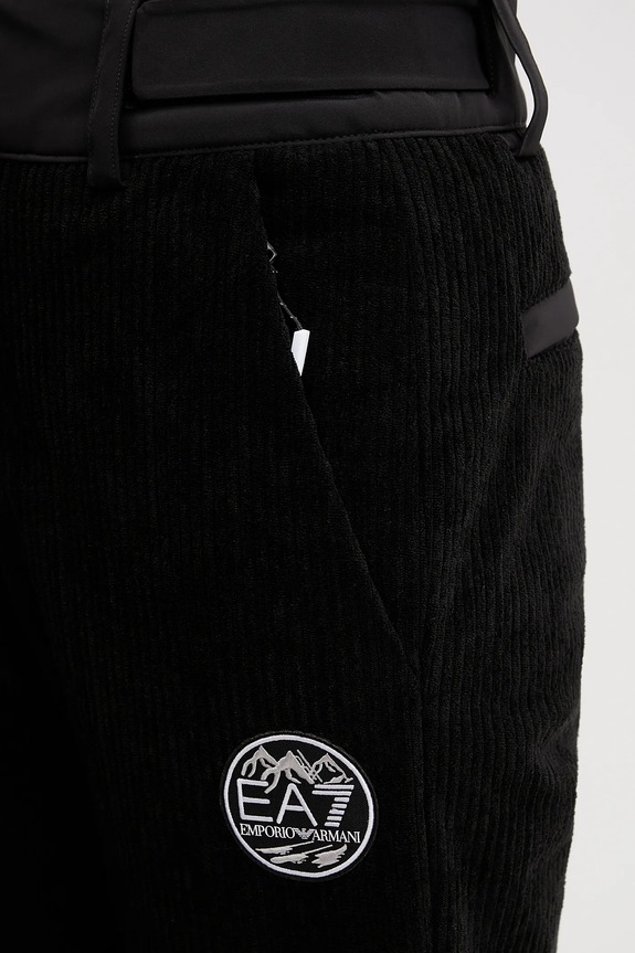 Skijaške hlače EA7 Emporio Armani crna AF14636.7W000375