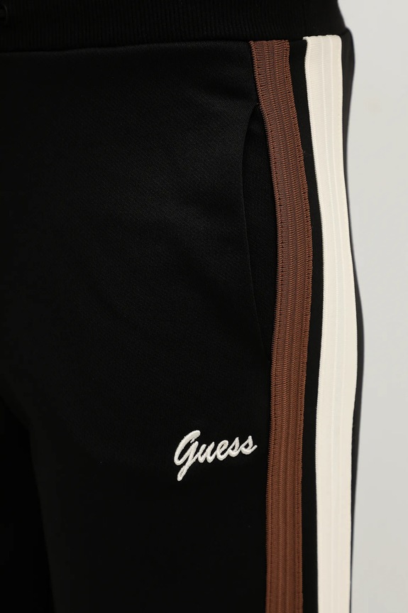 Guess spodnie dresowe FABIA czarny V5BB24.KCX22
