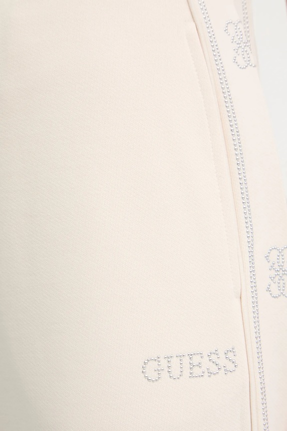 Tepláky Guess OCTAVIA béžová V5BB12.KCX22