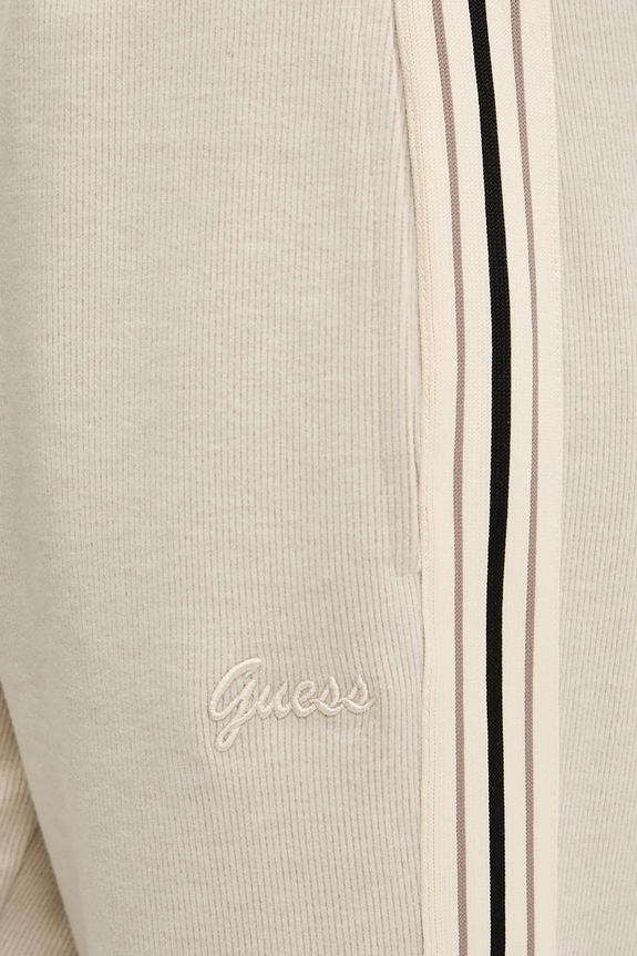 Guess pantaloni de trening cu amestec de lână MURIEL bej V5BB17.KCX52