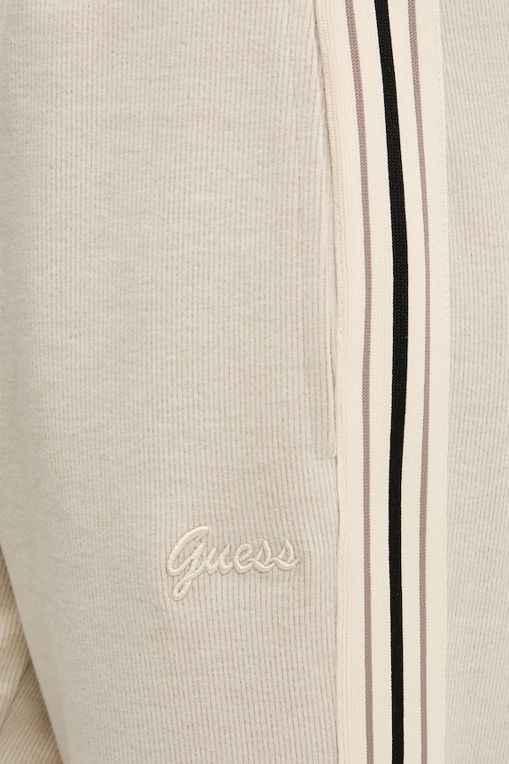 Guess pantaloni de trening cu amestec de lână MURIEL bej V5BB17.KCX52