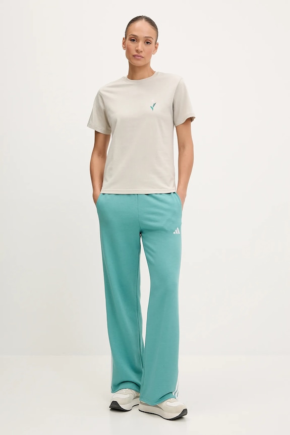 Tepláky adidas 3-Stripes JY3141 tyrkysová AW25