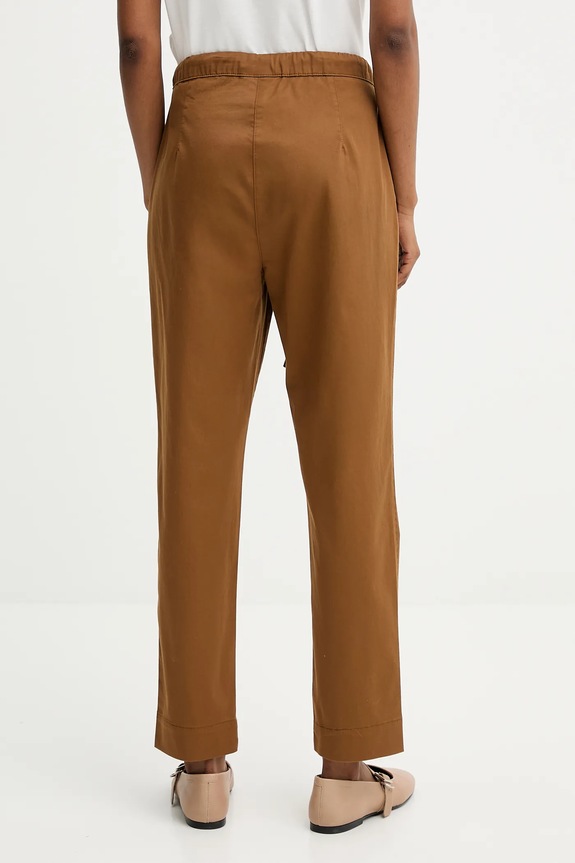 Ruházat MM by Max Mara nadrág MARA 2526136017600 barna