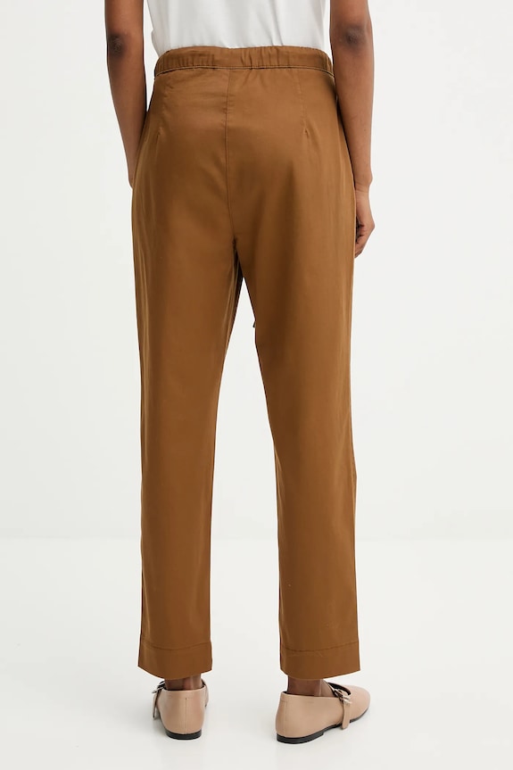 Ruházat MM by Max Mara nadrág MARA 2526136017600 barna