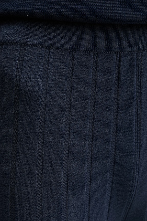 MM by Max Mara pantaloni de trening TEMA bleumarin 2526336017600